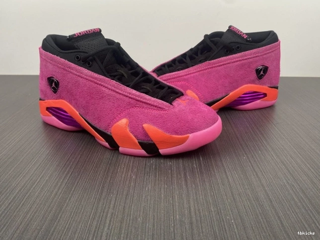 Rep TBK (W) Shocking Low DH4121-600 Retro 14 Jordan Pink 0724